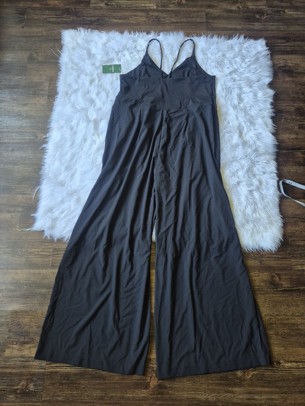 Halara Breezeful Wide Leg Sleeveless Jumpsuit Black Size 1X - Picture 4 of 8